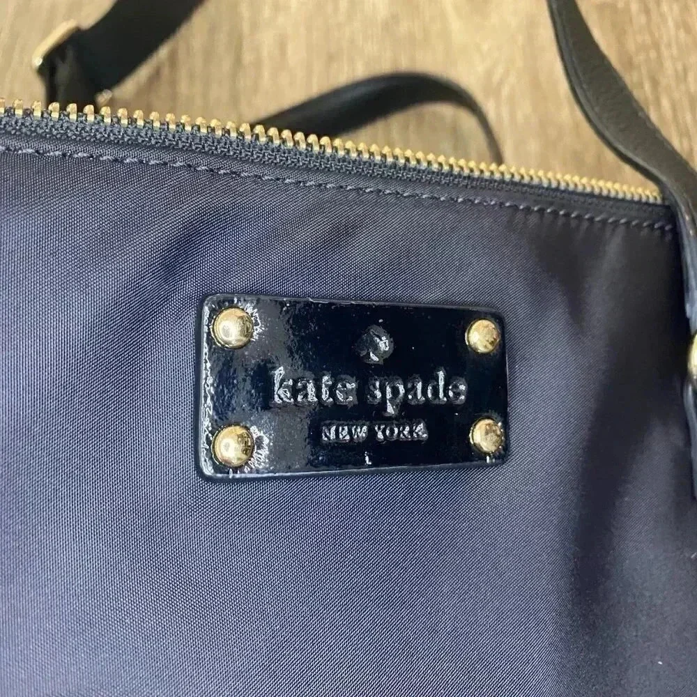 Kate Spade New York Black Gramercy Park Calista Laptop Bag